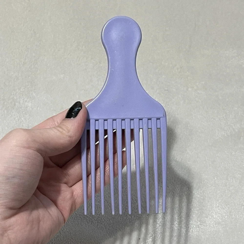 Vintage Goody Hair Pick Plastic‎ Handle Lift Comb 6.5